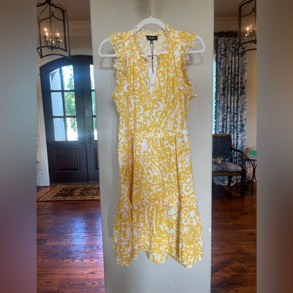 Me+Em yellow and white dress, size 10. - Picture 11 of 11